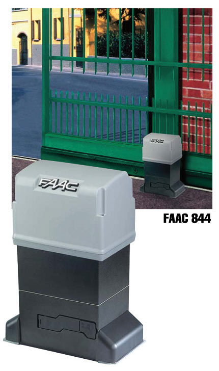 FAAC 844 – Monofasico – Motor de Cremallera para puertas corredizas 1200Kg-0