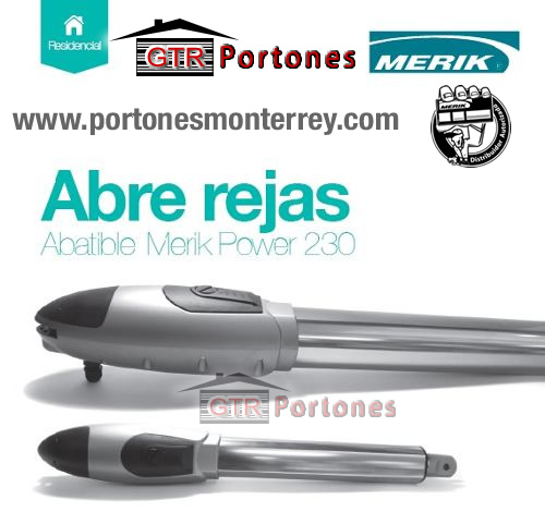 Merik Power 230 – Pistones para puertas Abatibles-0